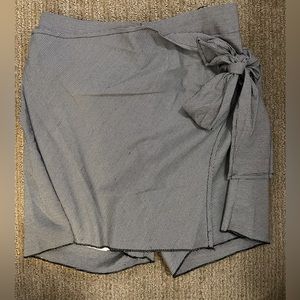 NWT, FP Movement, Checkered Skirt/Skort, wrap Tie, Size Small